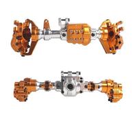 XAQRYQO Essieu de Voiture RC pour TRX-4 TRX6 Boîtier D'essieu Avant Et Arrière en Alliage D'aluminium Pièces De Mise À Niveau Voiture sur Chenilles RC 1/10 Accessoires(Yellow,Rear Front Axle)