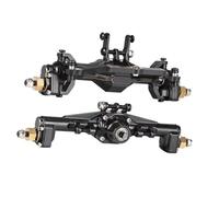 XAQRYQO Essieu de Voiture RC pour TRX4M pour Defender pour Châssis pour LCG DIY Heavy Front Rear Portal Axle Set Upgrade 1/18 RC Crawler Parts