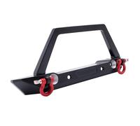 XAQRYQO Pare-Chocs RC pour Axial pour SCX10 II III Pro pour Traxxas pour TRX4 1/10 RC Crawler, Feux De Pare-Chocs Avant en Métal, Mises À Niveau Lampe, Pièces Et Accessoires