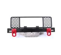 XAQRYQO Pare-Chocs RC pour MN D90 D91 D96 D99S MN99 Pièces De Mise À Niveau pour Voiture Télécommandée 1/12 : Pare-Chocs Avant en Métal avec Panneau Protection Central