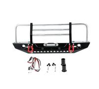 XAQRYQO Pare-Chocs RC pour Traxxas pour TRX4 pour TRX6 pour Axial pour SCX10 II III Gen8 Gen9 1/10 RC Crawler Mises À Niveau du Pare-Chocs Avant Pièces Accessoires