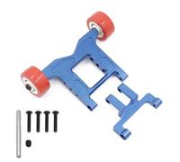 XAQRYQO Pièces RC pour Arrma 1/10 pour Granite pour Vorteks Big pour Rock 4x4 3S pour Mega550 pour Kraton pour Outcast 4x4 4S pour BLX Roues Barre Pièces De Mise À Niveau De Voiture RC(Blue,Size 1)