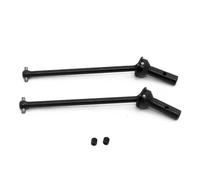 XAQRYQO Pièces RC pour Arrma 1/8 pour Typhon 6S 1/7 pour Infraction pour Limitless pour Felony pour BLX Pièces Mise Niveau Voiture RC CVD Métal pour Arbre Transmission Avant Arrière(Black,Front)