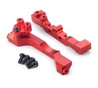 XAQRYQO Pièces RC pour Axial pour SCX10 III AXI03027 pour Wrangler AXI03007 pour Gladiator AXI03006 pour 1/10 Support De Montage De Servo RC Crawler Car Upgrade Parts(Red)