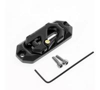 XAQRYQO Pièces RC pour Axial pour SCX10 pour Traxxas pour TRX4 1/8 1/10 Guide Corde Treuil Hawse Fairlead Garde Crochet Remorque Remorquage RC Pièces Mise À Niveau Voiture sur Chenilles(Black)