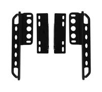 XAQRYQO Pièces RC pour Axial pour SCX24 pour Jeep pour Gladiator AXI00005 1/24 Curseurs Roche Métal Décoration Pédale Latérale RC Pièces Rechange Mise À Niveau De Voiture sur Chenilles