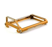 XAQRYQO Pièces RC pour Flysky pour Noble NB4 / NB4 Pro Cadre Protection D'émetteur en Métal Poignée De Transport YA-0711 Pièces De Mise À Niveau De Télécommande Accessoires De Voiture(Yellow,Upper)