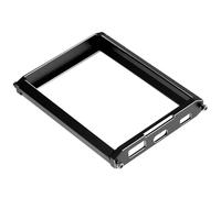 XAQRYQO Pièces RC pour Flysky pour Noble NB4 / NB4 Pro Cadre Protection D'émetteur en Métal Poignée De Transport YA-0711 Pièces De Mise À Niveau De Télécommande Accessoires De Voiture(Black,Lower)