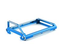 XAQRYQO Pièces RC pour Flysky pour Noble NB4 / NB4 Pro Cadre Protection D'émetteur en Métal Poignée De Transport YA-0711 Pièces De Mise À Niveau De Télécommande Accessoires De Voiture(Blue,Upper)
