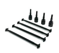XAQRYQO Pièces RC pour HSP 1/10 94111 Arbre D'entraînement Métal 89.5mm Dogbones 08029 Axe Roue Tronçon 02033 RC Pièces Mise À Niveau De Voiture Accessoires De Voiture RC De Remplacement(Black)