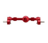 XAQRYQO Pièces RC pour MN99S pour MN D90 D91 D96 MN98 MN45 Ensemble D'essieux De Portail Avant Et Arrière en Métal 1/12 Pièces De Mise À Niveau De Voiture RC Accessoires De Modification(Red,Rear)