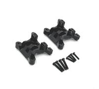 XAQRYQO Pièces RC pour Q130A Q130B Q141 Q117 pour SCY 16104 16101 16103 16106 16201 16102 1/16 rc Cars Upgrade Parts Ensemble De Direction De Tour D'amortisseur Avant Et Arrière(Black,Shock Tower)