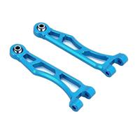 XAQRYQO Pièces RC pour SCY 16101 16102Pro 16104 SG116 Q130 16103 16201 16106 Mise À Niveau des Moyeux Roue De Suspension Avant Arrière en Métal Roulement De Direction Rob rc Cars Parts(Blue,Fu)