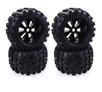 XAQRYQO Pièces RC pour Traxxas pour Maxx pour Tmaxx pour E-Revo pour Revo 3.3 pour JLB pour Cheetah pour Monster 1/8 Échelle 17 Mm Hex RC Truck Pneus Et Roues Ensemble Pièces(8483 Tire)