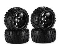 XAQRYQO Pièces RC pour Traxxas pour Maxx pour Tmaxx pour E-Revo pour Revo 3.3 pour JLB pour Cheetah pour Monster 1/8 Échelle 17 Mm Hex RC Truck Pneus Et Roues Ensemble Pièces(8477 Tire)