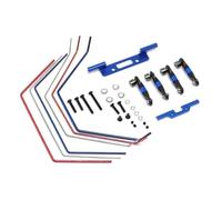 XAQRYQO Pièces RC pour Traxxas pour Slash 2WD 1/10 Kit De Barre Stabilisatrice Large Avant Et Arrière Kit Barre Anti-roulis Pièces De Mise À Niveau Voiture RC Accessoires Modification