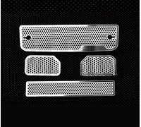 XAQRYQO Pièces RC pour TRAXXAS pour TRX-6 88096-4 G63 pour TRX-4 G500 1/10 RC Pièces Accessoires Voiture sur Chenilles Grille en Maille Couvercle Grille D'admission Modification Décoration(Size2)