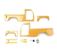 XAQRYQO Pièces RC pour Traxxas pour Trx4 pour Defender Rd110 1/10 Simulation Métal 324 Mm Empattement 2 Portes pour Pickup Truck Body Shell RC Crawler Car Parts(324mm-Fender 3)