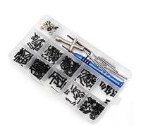 XAQRYQO Pièces RC pour Wltoys 124018 124017 144001 124016 124019 1/14 RC Voiture Jouet Pièces Accessoires Outil Vis Écrous Coffret Ensemble Clé Allen Machine Fil Boulon Clé