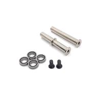 XAQRYQO Pièces RC pour WLtoys 144010 144001 144002 124016 127017 124018 124019 LC 1/14 Métal Amélioré 4 * 7 * 2 Roulement Colonne De Direction Pièces De Mise À Niveau De Voiture RC