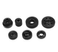 XAQRYQO Pièces RC pour YiKong pour YK4082 YK4102 YK4103 pour Absima pour Sherpa Ensemble D'engrenages Boîte Vitesses Transmission Métal Pièces Rechange Mise Niveau Voiture sur Chenilles RC