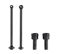 XAQRYQO Pièces Voiture RC pour Arrma 1/8 pour Typhon 1/7 pour Infraction pour Limitless De Mise À Niveau Voiture RC sans Limite 2 Pièces Arbre D'entraînement Arrière en Métal CVD