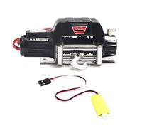 XAQRYQO Pièces Voiture RC pour Axial pour SCX10 pour TRAXXAS pour TRX4 1/10 RC Crawler Car Upgrade Parts Treuil Automatique en Métal avec Ligne De Commande 3CH