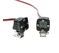 XAQRYQO Pièces Voiture RC pour Axial pour Traxxas pour TRX4 pour TRX6 pour SCX10 90046 pour Wraith RR10 pour MST 1/10 rc Car Lights Phares Spotlight