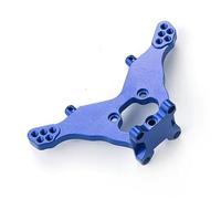 XAQRYQO Pièces Voiture RC pour LOSI pour Mini-B pour Mini-T 1/16 rc Cars Parts Accessoires De Voiture RC Pièces Rechange Tour Choc Arrière Réglable en Alliage D'aluminium(Blue)