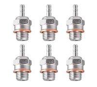 XAQRYQO Pièces Voiture RC pour Traxxas pour Kyosho pour HSP pour HPI 1/8 1/10 rc Cars Camion De pour Buggy 6pcs Glow Plug N4 Hot pour Spark pour Nitro Engine Pièces