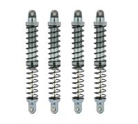 XAQRYQO RC Amortisseur Set pour Axial SCX10 Traxxas TRX4 D90 Amortisseur en Métal Réglable À l'huile, 70-120Mm, 4 Pièces, Voiture sur Chenilles 1/10 RC