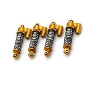 XAQRYQO RC Amortisseur Set pour FMS 1/18 pour Watchman pour FJ pour Kuluze pour Red pour Rabbit pour Desert pour Storm RC Accessoires D'amortisseur De Voiture(Yellow)