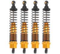 XAQRYQO RC Amortisseur Set pour HSP 1/10 RC Voiture 4 Pièces Amortisseur 108mm en Alliage D'aluminium, Avant Arrière Assemblé pour Suspension Amortisseur À Ressort
