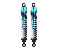 XAQRYQO RC Amortisseur Set pour HSP108004 182004 08001 08058 Amortisseur en Métal 108mm 1/10 pour Accessoires De Pièces De Mise À Niveau De Camion Monstre(Blue,2pcs)