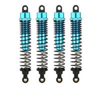 XAQRYQO RC Amortisseur Set pour HSP108004 182004 08001 08058 Amortisseur en Métal 108mm 1/10 pour Accessoires De Pièces De Mise À Niveau De Camion Monstre(Blue,4pcs)