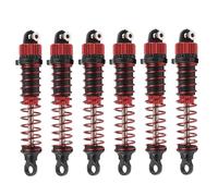 XAQRYQO RC Amortisseur Set pour LAEGENDARY pour Legend pour LG-ZJ03 1/10 RC, Pièces De Rechange De Voiture, Accessoires 6 Pièces, Amortisseurs Avant Et Arrière