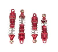 XAQRYQO RC Amortisseur Set pour Losi pour Mini-T 2.0 2WD pour Stadium 4 Pièces Amortisseur Avant Arrière en Métal pour Amortisseurs À Ressort 1/18 Accessoires De Mise À Niveau De Camion