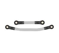 XAQRYQO RC Amortisseur Set pour Redcat pour Ascent-18 1/18 RC Crawler Pièces Acier Haute Garde pour Liens De Châssis Biellette Direction Ensemble(Steering Links)