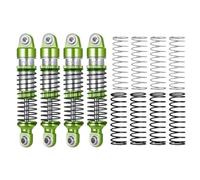 XAQRYQO RC Amortisseur Set pour Traxxas pour TRX4M Amortisseur D'huile en Métal, 4 Pièces, 1/18 RC, Pièces De Mise À Niveau pour Voiture sur Chenilles, Accessoires