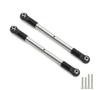 XAQRYQO RC Amortisseur Set pour Traxxas pour Widemaxx 2.0 89086-4 1/10 rc Car 119 Mm Acier Avant Toe Links 8997 Pièces De Mise À Niveau Accessoires