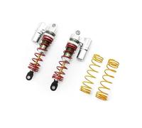 XAQRYQO RC Amortisseur Set pour TRX4 SCX10 D90 90046 1/10 pour Voiture d'escalade RC, Remplacement D'amortisseur avec 2 Ressorts De Rechange, Distance des Trous 87Mm