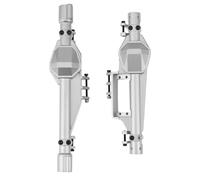 XAQRYQO RC Gear Essieu Avant pour Axial pour RBX10 pour Ryft 1/10 RC Cralwer, Pièces De Mise À Niveau Voiture, Accessoires, Boîtier D'essieu Avant Et Arrière en Métal, Coque Pont