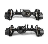 XAQRYQO RC Gear Essieu Avant pour Traxxas pour Trx4 1/10 RC, Pièce De Voiture, Boîtier D'essieu Avant en Couleur Laiton, Pièces Mise À Niveau, Accessoires