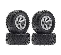 XAQRYQO RC Jante de Roue de Moyeu pour WPL C14 C24 B24 B36 pour MN D90 pour MN-90 pour MN99S FY003 FY004 RC, Pièces De Mise À Niveau Voiture, Accessoires, Pneu Grande Roue 73mm