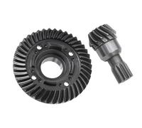 XAQRYQO Rc Pièces D'auto pour TRAXXAS pour X-MAXX 6S-8S 1/5 RC, Pièces De Mise À Niveau Voiture, Engrenage Différentiel Avant Et Arrière en Acier Trempé 42/13T Pignon(Rear)