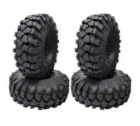 XAQRYQO RC Pneu De Voiture pour Axial SCX10 III AXI03007 90046 pour Traxxas TRX4 D90 pour MST 1/10 RC Crawler Car 4Pcs 1.9 Pouces 108 Mm Pneus en Caoutchouc Roue Pneu