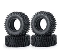 XAQRYQO RC Pneu De Voiture pour Axial SCX24 1/24 pour TRX4M 1/18 RC Micro Crawler Car Wheels Pneus 4PCS 1.0 inch Soft Rubber Tyres rc Cars Upgrade Parts(B,54mm)