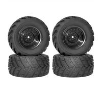 XAQRYQO RC Pneu De Voiture pour HBX 901 901A 903 903A 905 905A 12813 1/12 rc Cars Spare Upgrade Parts 4Pcs 97mm Rubber Tire Tyre Wheel