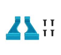 XAQRYQO RC Voiture Accessoire pour Losi 1/18 pour Mini-T 2.0 2WD pour Stadium RC Truck Car Upgrade Parts 2Pcs Metal Front Brace Set rc Modified Accessories(Blue)