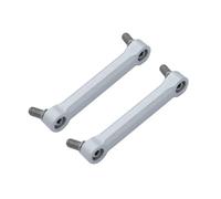 XAQRYQO RC Voiture Accessoire pour SG1603 pour SG1604 pour Udirc pour UD1601 UD1602 UD1603 UD1604 1/16 rc Car Metal Link Rod Pull Upgrade Parts Accessoires Modifiés(Silver)